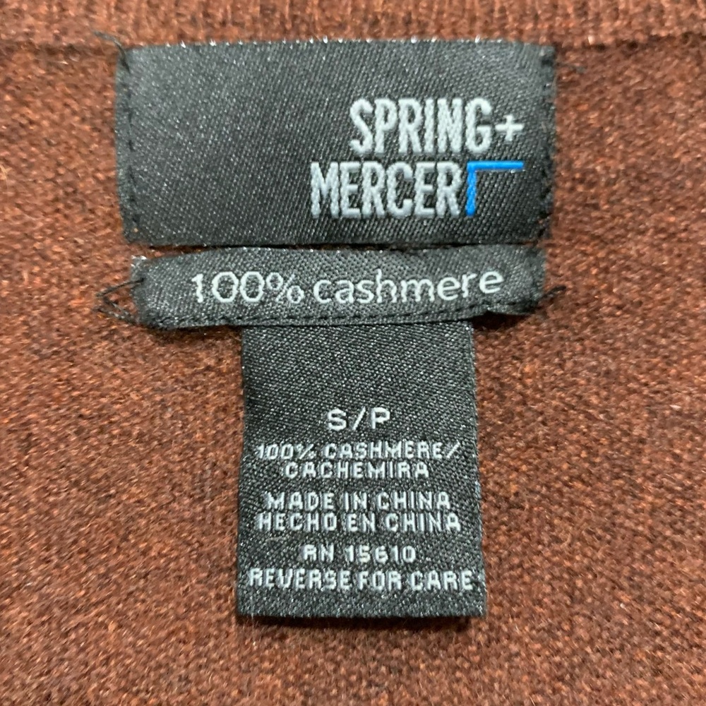 Spring + Mercer Quarter Zip Cashmere Sweater - Picture 10 of 11
